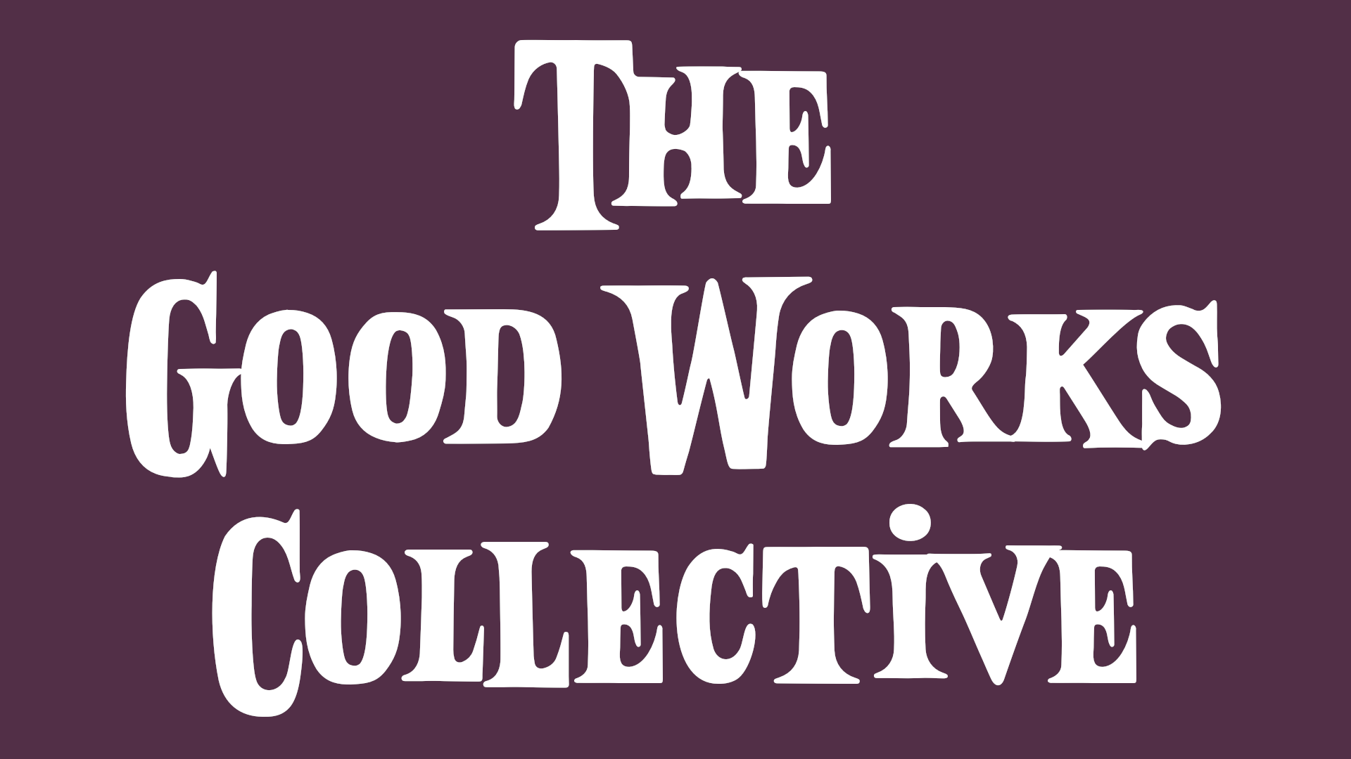 The Good Works Collective Logo